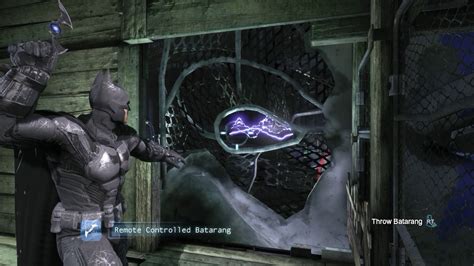 batman arkham city remote control batarang fuse box steel mill|Batman arkham steel mill fuse box.